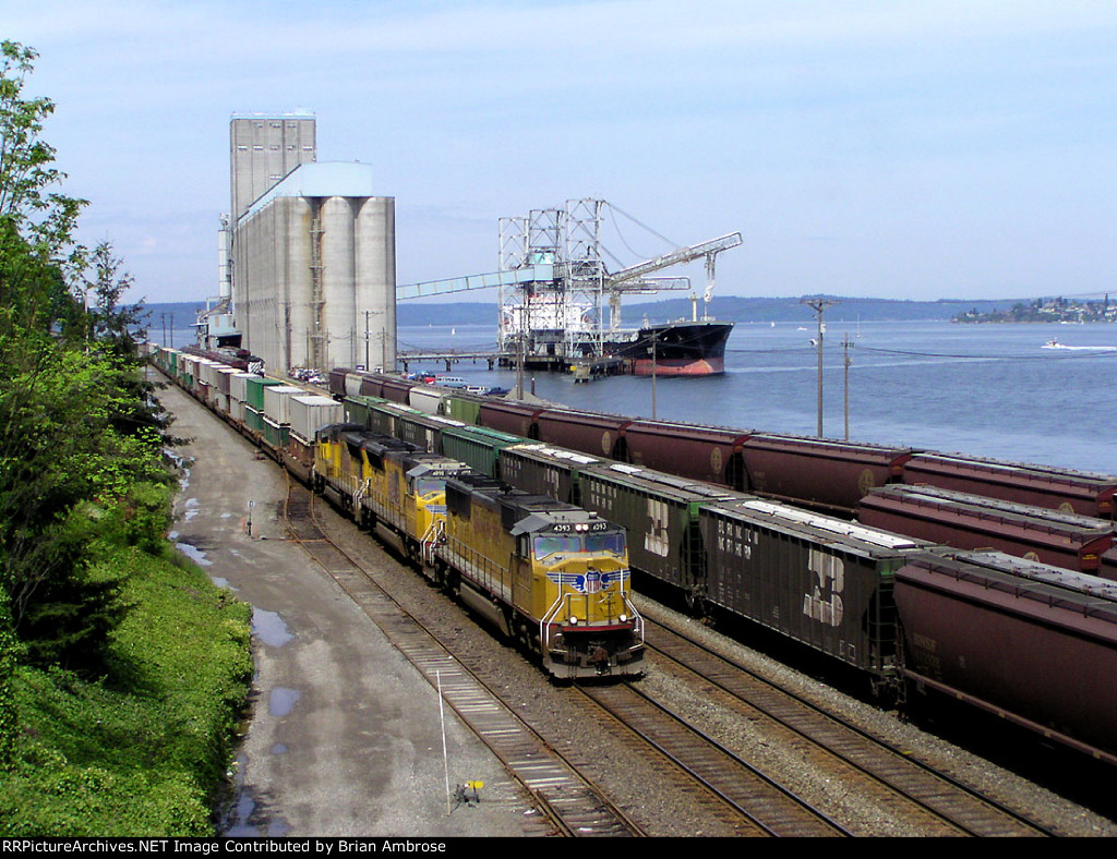 UP 4393 North